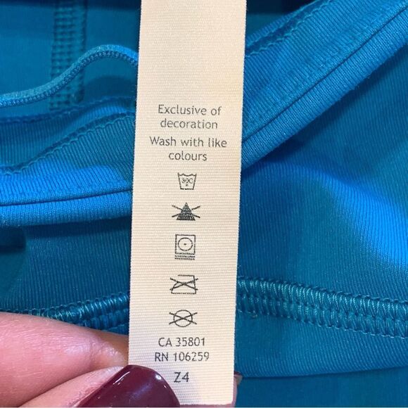 Lululemon Swift Speed High-Rise Tight 28" Size 4 Blue - Picture 8 of 12